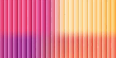 A cheerful and bright gradient background with a mix of orange, yellow, and pink. Ideal for summer or travel themes. © Haikal