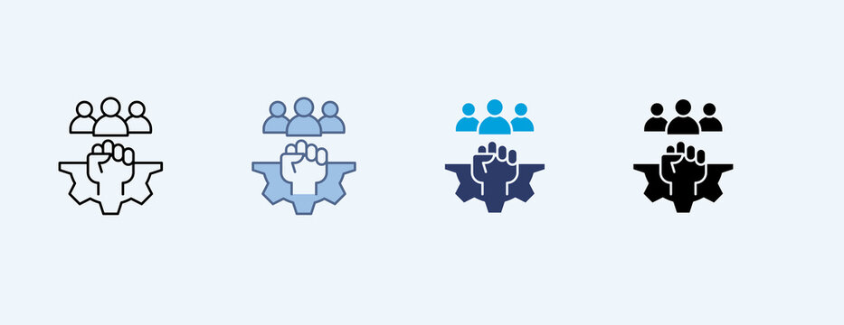 Autonomy Multiple Icon Set Illustration Vector