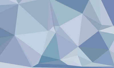 Obraz premium Abstract Blue Gray Low Poly Geometric Background with Faceted Polygon Pattern and Modern Gradient eps 10
