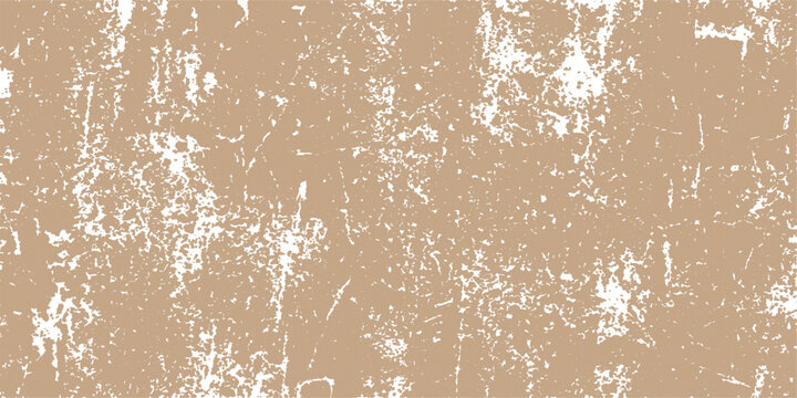 Beige Worn Grunge Surface Texture. Distressed abstract background with scattered erosion marks and weathered artistic scratch details. Warm neutral vintage backdrop for contemporary creative design pr