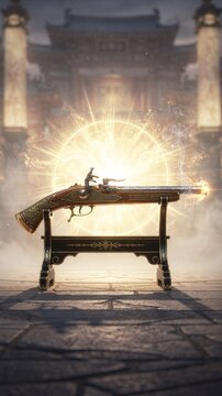 Solar Tanegashima Fantasy Game Concept Art｜陽の火縄銃 ゲームコンセプトアート