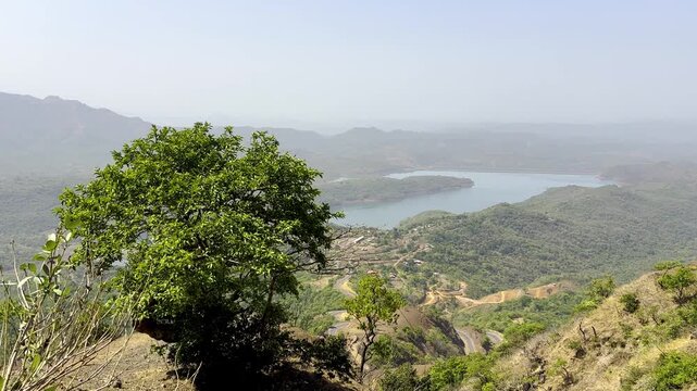 Scenic view of Western Ghat of Maharashtra