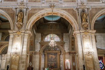 Naklejka premium Santiago Metropolitan Cathedral, Chile