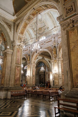 Fototapeta premium Santiago Metropolitan Cathedral, Chile
