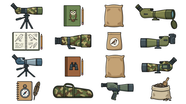 Camouflage Hunting Gear Accessories.