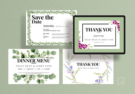 Thank You Card Layout