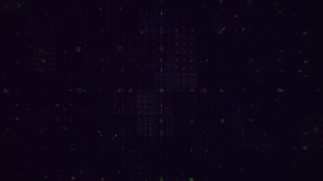 Abstract animated technological background