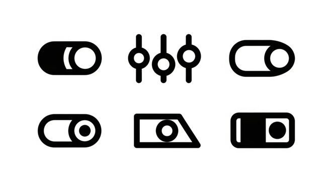 Various Switch Icon Styles