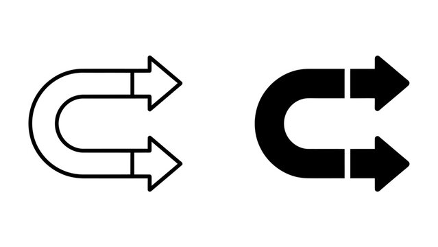 Double Arrow Icon Set