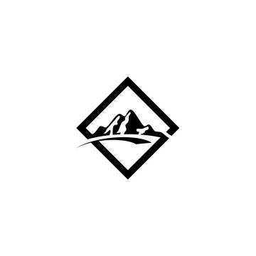 logo mountain black 