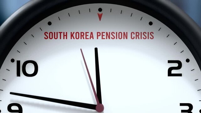 South Korea Pension Crisis that is going to happen soon, it is imminent.