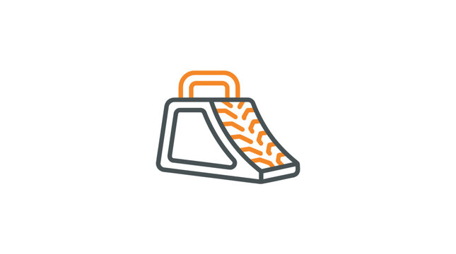 Wheel Chock Vector Icon