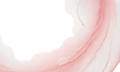 Fototapeta premium Pastel pink watercolor paint brush glitter for wedding elements. or card templates for greetings or invitations on background.Colorful hand painted texture.