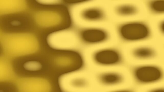 Blurry yellow honeycomb pattern background.