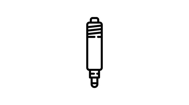 Audio Jack Connector Vector Illustration