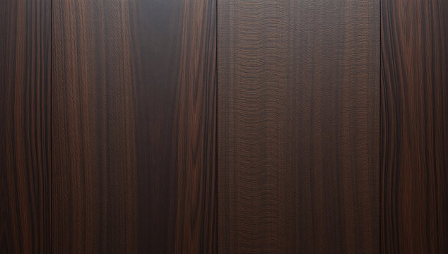Contemporary dark mahogany wood veneer surface backdrop