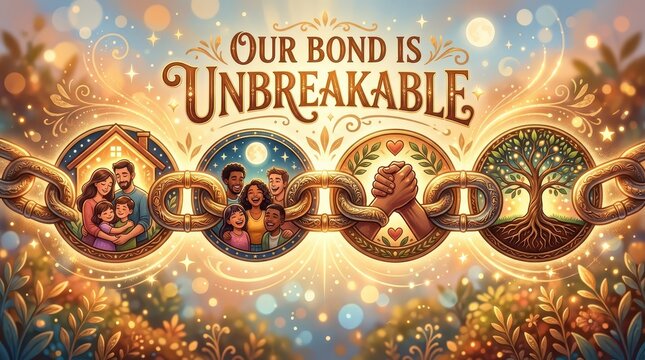 Our Bond Is Unbreakable: A Visual Celebration of Family and Unity