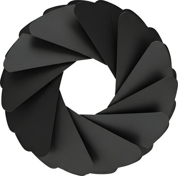 Black Softbox Photography Lighting Diffuser.