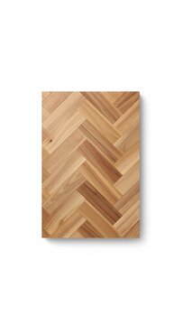 Herringbone parquet flooring texture made of natural light brown oak wood planks