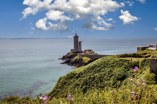 Petit Minou Lightouse Brest, finistere, brittany, france