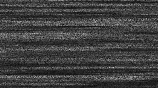 noise filter overlay for tv damage, realistic old tv static glitch animation with analog signal distortion and crt noise texture 4k video