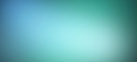 Obraz premium Teal and blue smooth blur gradient background with soft tone for wallpaper banner poster website design template