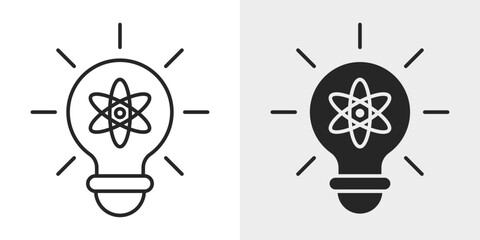 Science Innovation Icon represents scientific research, innovation, and technological discovery. © Successor