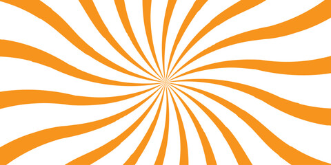 Sunburst Modern retro vintage sunrise sunbeam element spiral striped. Spiral starburst and striped pattern abstract geometric retro sunrays line wavy texture. © coal digger