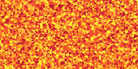 vector poly triangle texture geometric pattern triangular. Dark orange vector cover in polygonal style. Geometric camouflage seamless pattern. © coal digger