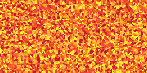 vector poly triangle texture geometric pattern triangular. Dark orange vector cover in polygonal style. Geometric camouflage seamless pattern. © coal digger