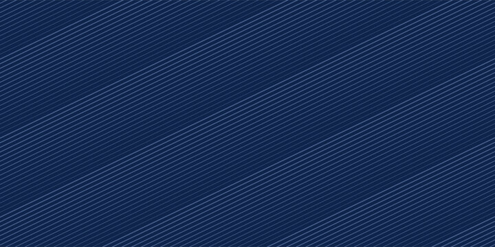 Navy blue abstract background with halftone wavy smooth pattern. Small spot light box. Curve line, cosmic galaxy space. Festive BG for social media, birthday party invitation