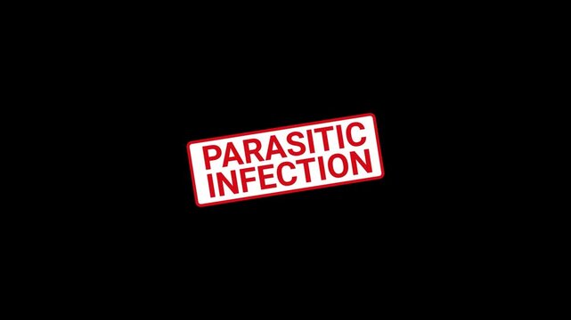 Parasitic Infection Stamp Animation
