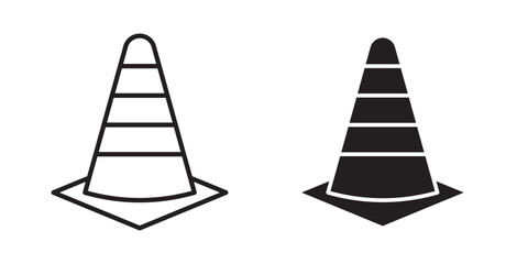 Fototapeta premium Traffic Cone icon