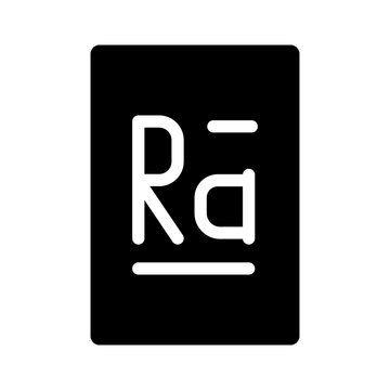 radium glyph icon