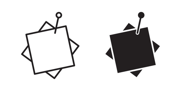 Sticky notes icon