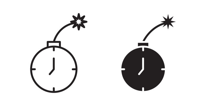 Time bomb icon