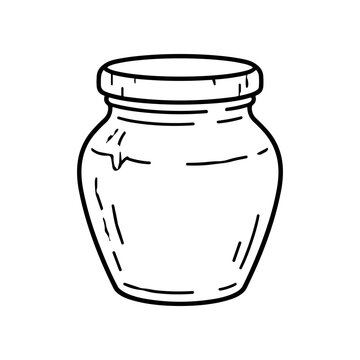 Simple illustration of a jar.