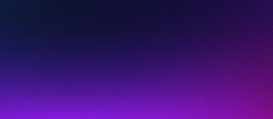 Abstract dark twilight blue and violet grainy gradient background for modern design