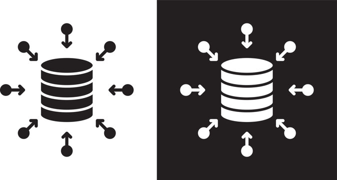 Data aggregation icon