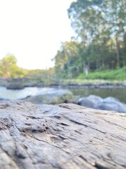 Fototapeta premium natural river views for natural recreation