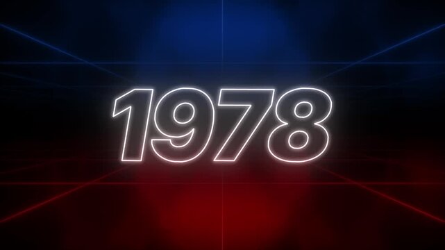 1978 Text Retro Style