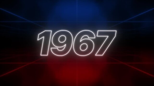 1967 Text Retro Style