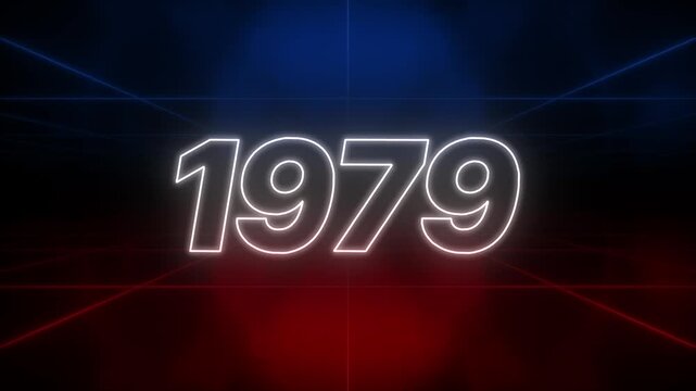 1979 Text Retro Style