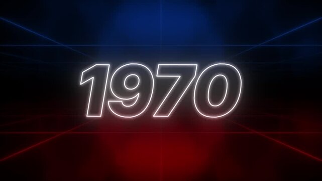 1970 Text Retro Style