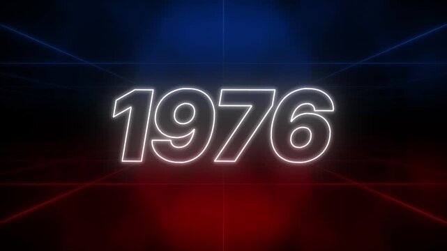 1976 Text Retro Style