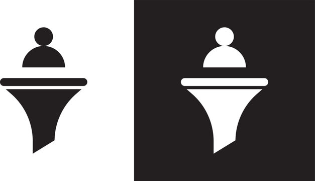Lead conversion icon