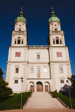 St. Lorenz Basilicain Kempten, the largest town of Allg&auml;u, in Swabia, Bavaria, Germany.