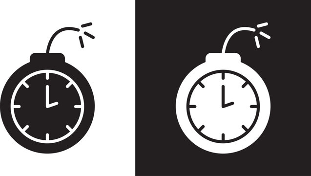 Time bomb icon