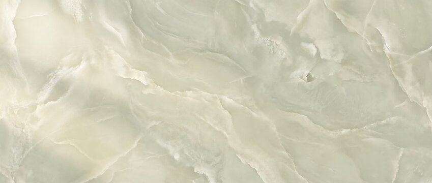 Elegant green onyx marble stone texture background with soft flowing veining