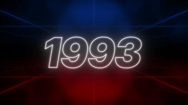 1993 Text Retro Style